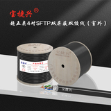 超五类4对SFTP双屏蔽双绞线（室外）